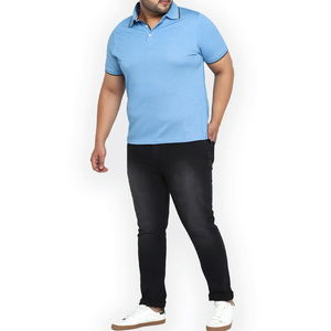 T-shirt de golf taille plus pour adultes de haute qualité polo vierge décontracté avec logo personnalisé simple polo pour hommes vente en gros sur mesure - Product Image 4