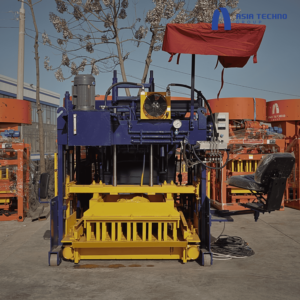 Máquina de fabricación de ladrillos huecos moldeada de arena de hormigón móvil, motor de componente de núcleo, novedad de 2017 - Product Image 2