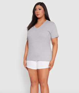 Camiseta de talla grande para mujer de primera calidad, tela personalizable cómoda de algodón de gran tamaño, ropa al por mayor, suministro OEM de Bangladesh - Product Image 2