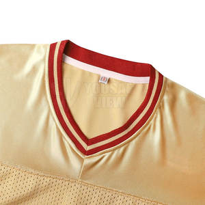 Jersey de malla Estilo clásico Paneles de malla Compresión flexible Anti retráctil Suave Transpirable 100% Poliéster Secado rápido - Product Image 2