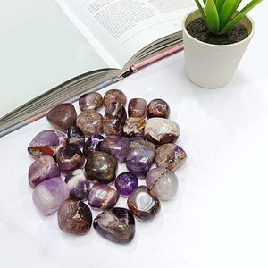 Piedras preciosas semipreciosas pulidas de cristales de amatista natural para curación de Chakras Reiki y decoración del hogar - Product Image 4
