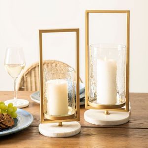 Industrial Design <b>Brass</b> Candle Stand Wedding Gold Decorative <b>Candlesticks</b> Stand Metal Candle <b>Holder</b> with Natural Craft - Product Image 2