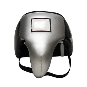 Cuir de haute qualité et PU boxe MMA Muay Thai protecteur d'aine pour l'entraînement garde de qualité supérieure - Product Image 1