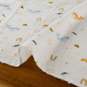 Tela de Muselina Suave de Bambú y Algodón de Lujo para Bebés - Product Image 4
