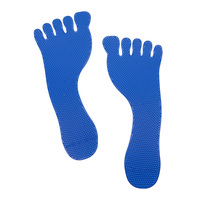 PLOMA 6 paires de marqueurs de sol multicolores en TPR antidérapants et durables, ensemble de 12 pièces, design facile à transporter, pour l'entraînement au basketball et au football