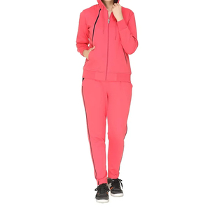 Respirant Logo personnalisé jogging 2 pièces femmes survêtement pas cher prix manches longues entraînement Fitness sport femmes survêtement - Product Image 5