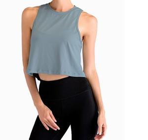 T-shirts à manches courtes simples et légers sexy pour le fitness 100% T-shirt à col rond en coton biologique pour femmes - Product Image 5