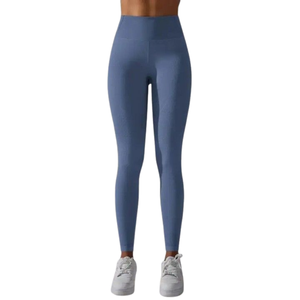 Leggings d'entraînement d'été pour femmes - Coton biologique et bambou tricoté, confortables, respirants, séchage rapide, écologiques, vêtements de yoga - Product Image 3