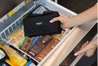 Sac à Lunch congélateur personnalisé durable de haute qualité avec fermeture éclair, sac à Lunch glacé enroulé et stocké du vietnam