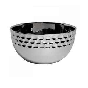 ชามโลหะสีเงินผลไม้แห้งทำด้วยมือทำจากเงินทำด้วยมือทำด้วยมือทำด้วยค้อนอลูมิเนียมโลหะของตกแต่งแฟนซี - Product Image 3