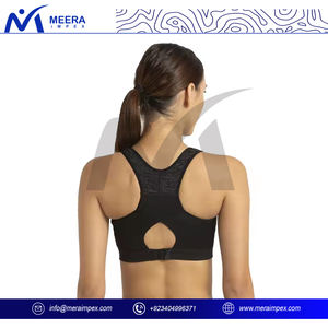 Sujetador deportivo para mujer, sujetador de entrenamiento de gimnasio acolchado de alto soporte, ropa deportiva transpirable de secado rápido para Yoga y entrenamiento diario - Product Image 4