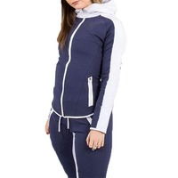 Nouvelle Collection : Survêtement Décontracté Ample Zippé Personnalisable pour Femme – Vêtements Féminins Tendance Hiver