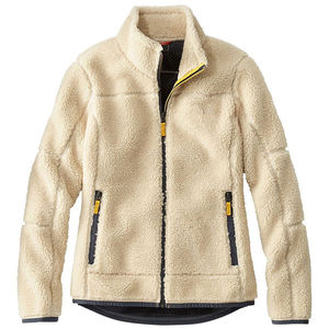 Chaqueta de invierno para hombre cuello alto poliéster cálido bolsillo con cremallera polar con lona chaquetas de invierno al aire libre de moda - Product Image 3