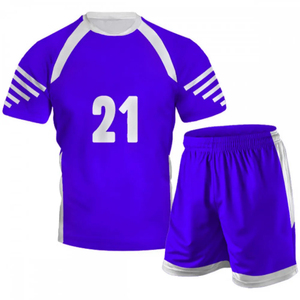 Uniforme de Voleibol Personalizado con Logotipo Impreso, Tejido Cómodo, Liso y de Secado Rápido para Hombre - Product Image 2