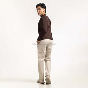 Nardon Apparel OEM High Quality Embroidery logo <b>Mens</b> <b>Half</b> <b>Zip</b> Outdoor Pullover Thick <b>Men's</b> Quarter <b>Zip</b> Custom <b>Sweatshirts</b> - Product Image 3
