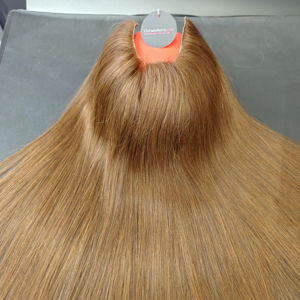 Precio al por mayor U parte completa cutícula Remy virgen vietnamita pelo pelucas máquina doble trama muchos colores disponibles - Product Image 1