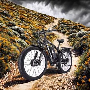 Bicicleta Eléctrica de Montaña K800 Pro de 26 Pulgadas, Motor sin Escobillas de 2000 W, Batería de Litio-Polímero de 48 V, Cuadro de Aleación de Aluminio Plegable - Product Image 3