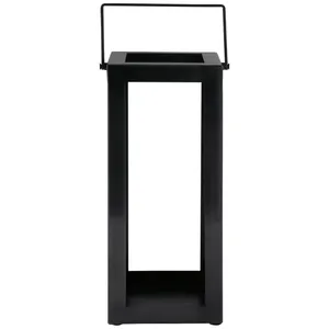 Lanterne plaquée argent de haute qualité en métal avec verre pour suspendre l'éclairage décoratif au sol utiliser la lampe lanterne en gros - Product Image 3