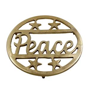 Reusable Aluminum <b>Kitchen</b> <b>Trivet</b> Round Shaped Metal Table Decorative & Accessories for <b>Kitchen</b> Industry Trending Products - Product Image 1