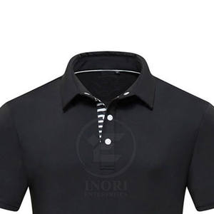 Camisas de Hombre de Primera Calidad, Diseño Sólido, Tejido de Punto, 100% Algodón, Alta Calidad, Venta al por Mayor - Product Image 3