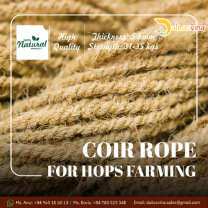 CUERDA DE COR DE COCO PARA CULTORES DE HOP NATURAL Y DURADERA - Product Image 5