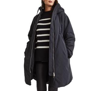 Parka chaude personnalisée longs manteaux veste universitaire bouffante à capuche mode respirante vestes pour femmes du Pakistan - Product Image 4