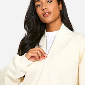 Survêtement fabriqué au Pakistan, nouvelle arrivée, pour femmes, avec plusieurs poches cargo zippées, en molleton 100% coton, 450 GSM, survêtements - Product Image 4