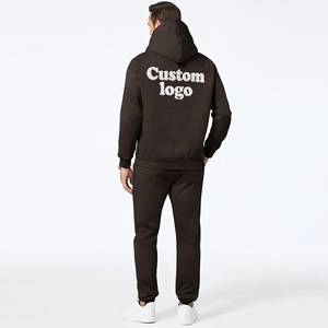 Sweat-shirt couple personnalisé de haute qualité brodé, ODM, sweat-shirt pour homme, poche surdimensionnée, mode sommeil, voyage, unique - Product Image 3