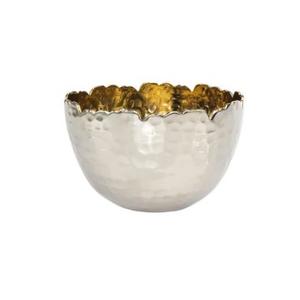 Ustensiles de cuisine vaisselle plateau de service argent martelé plateau de service pour restaurant et hôtel fournitures faites à la main personnalisé - Product Image 3