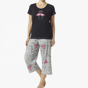 Akestán-Conjunto de 2 piezas de algodón para mujer, ropa de chándal de manga larga y pantalones cortos, 2023 - Product Image 3