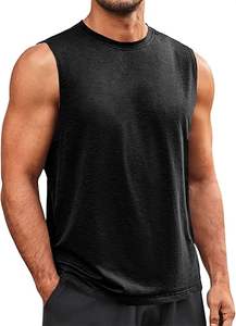 Gimnasio Hombres Culturismo Sin mangas Camiseta sin mangas Muscle Stringer Athletic Fitness Chaleco Tops Ropa de verano - Product Image 4