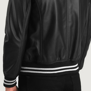 Veste universitaire universitaire de haute qualité pour hommes Matériel coupe confortable Collection de vêtements d'hiver à la mode élégante Service OEM - Product Image 6