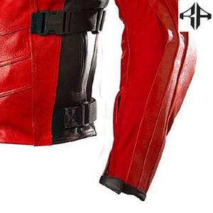 Chaqueta deportiva de cuero genuino para hombre OEM/ODM hecha a medida a prueba de viento con armaduras protectoras de secado rápido - Product Image 6