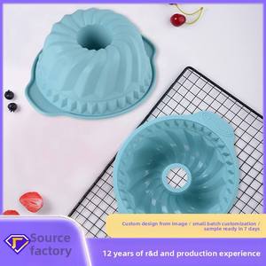 Molde para Pastel Chiffon Grande de 10 Pulgadas Personalizado, Resistente a Altas Temperaturas, Bandeja Hueca para Hornear, Herramienta de Repostería Regular - Product Image 3