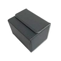 Boîte de rangement horizontale pour 100+ cartes TCG, boîte de rangement pour cartes à collectionner, vente en gros, taille standard, jeu de cartes, protection personnalisée