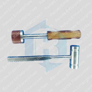 Personnaliser Impacteur de tête orthopédique avec manche en fibre et maillet Fabricant d'instruments chirurgicaux approuvés CE et ISO - Product Image 4