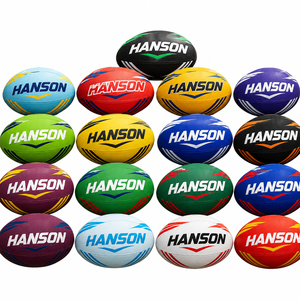Balón de Rugby NRL de Primera Calidad para Exteriores, Balón de Partido de la Liga de Rugby, Goma Sintética Resistente, Tamaño 5, Personalizable en Color y Logotipo - Product Image 5