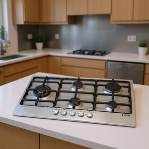 Inox 5-Zone Gas Hob GT85TIX (75cm) for Enhanced Cooking Experience - Product Image 3