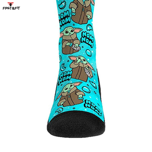 Chaussettes de sport unies à la vente, antibactériennes, de haute qualité, respirantes, avec logo personnalisé, collection d'hiver - Product Image 4