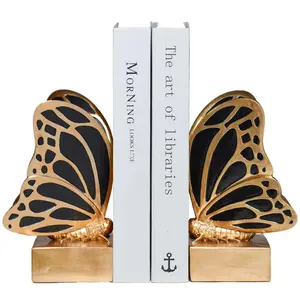 Porte-livre de bureau artisanal en métal moderne pour usage professionnel, écologique, support de livre décoratif en aluminium de qualité supérieure Zahid - Product Image 3