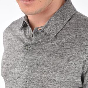 Polo à manches courtes pour hommes, 100% coton, Logo OEM, grande taille, séchage rapide, couleur unie, été - Product Image 3