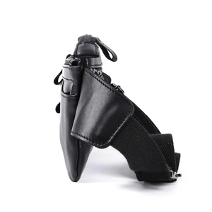 Riñonera de cuero a la moda, riñonera en el pecho, monedero para teléfono, riñonera divertida, bolsos de cuero de vaca - Product Image 4