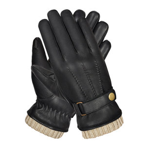 ถุงมือหนังสไตล์เรียบลำลองดีไซน์ใหม่ทุกสีสำหรับฤดูหนาวกีฬากลางแจ้งในชีวิตประจำวันและงานปาร์ตี้ - Product Image 4