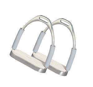 Recién llegado, estribos para montar a caballo, empuñadura de seguridad ajustable ligera de acero inoxidable, fabricante de exportación de fábrica OEM - Product Image 4