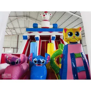 Castillo Inflable Gigante con Tobogán de Payaso - Product Image 5