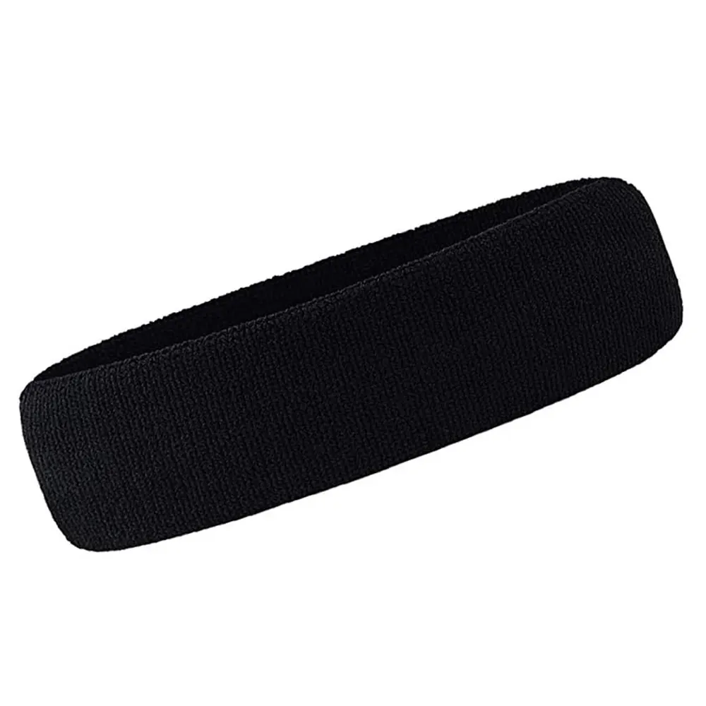 Custom Logo Printed Hot Selling Sports Breathable Men Headband / Private Label Cotton Sweatband In Wholesale Price