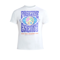 T-shirt d'été décontracté noir en polyester/coton, col rond, manches courtes, grande taille, pour hommes et femmes, avec logo personnalisé OEM
