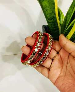 กำไลเส้นไหมเครื่องประดับสไตล์อินเดียสำหรับงานปาร์ตี้ของขวัญคืนของขวัญสำหรับเด็กของขวัญสำหรับอาบน้ำบอลลีวู้ดแฮนด์เมด - Product Image 3