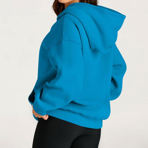 Sudaderas Extra Grandes para Mujer con Logotipo Personalizado en la Parte Delantera, Sudaderas de Invierno Gruesas 100% Algodón, Ropa Urbana Ecológica de Alta Calidad a Buen Precio - Product Image 2