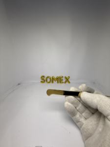 แหนบต่อขนตาปลอมความแม่นยำสูงแหนบถอนขนตาปลาโลมาที่ดัดขนตาปลอมทำจากสเตนเลส - Product Image 6